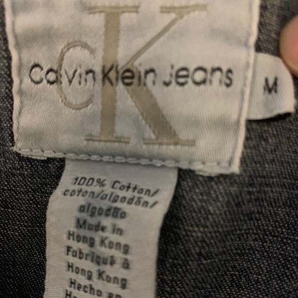 CALVIN KLEIN VINTAGE DENIM JACKET - Picture 3 of 4